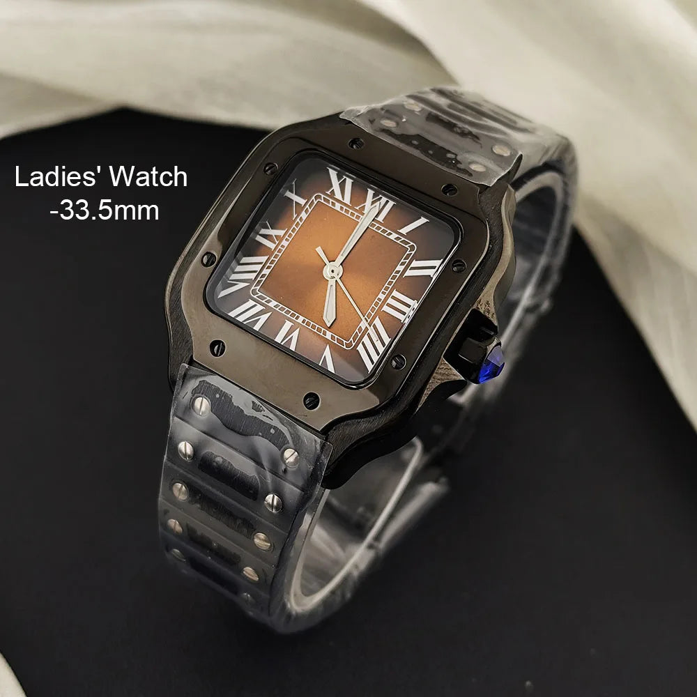 Reloj de Moda para Mujer 2026, Modelo NH05, Color Rosa Plateado, Acero Inoxidable, Logotipo Personalizado, Movimiento NH05
