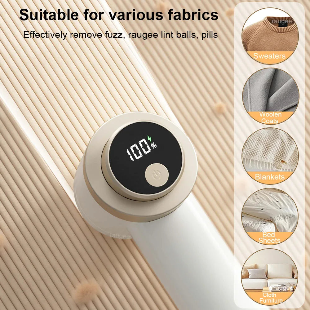 Eliminador de pelusas eléctrico profesional para ropa, afeitadora de pelusas recargable por USB, cortadora de pelusas y bolas de pelo