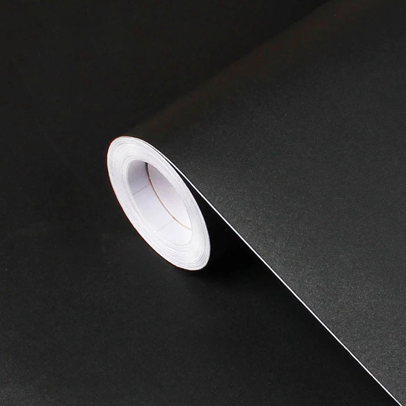 WOKHOME-papel tapiz autoadhesivo de vinilo de Color sólido, papel de Contacto impermeable, pegatina de pared, película, papeles de pared en rollos, decoración del hogar