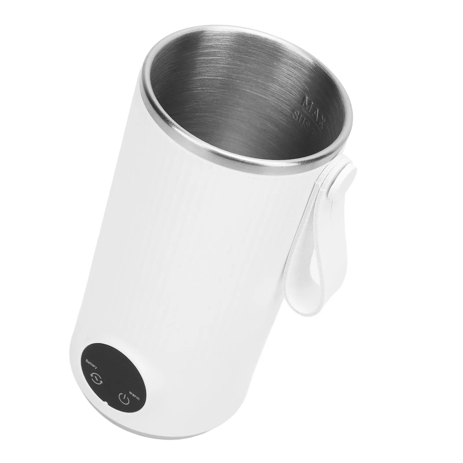 Hervidor eléctrico de viaje inalámbrico recargable 400ML 55 ° C Caldera de agua caliente de viaje de acero inoxidable para hervidor eléctrico de viaje de leche