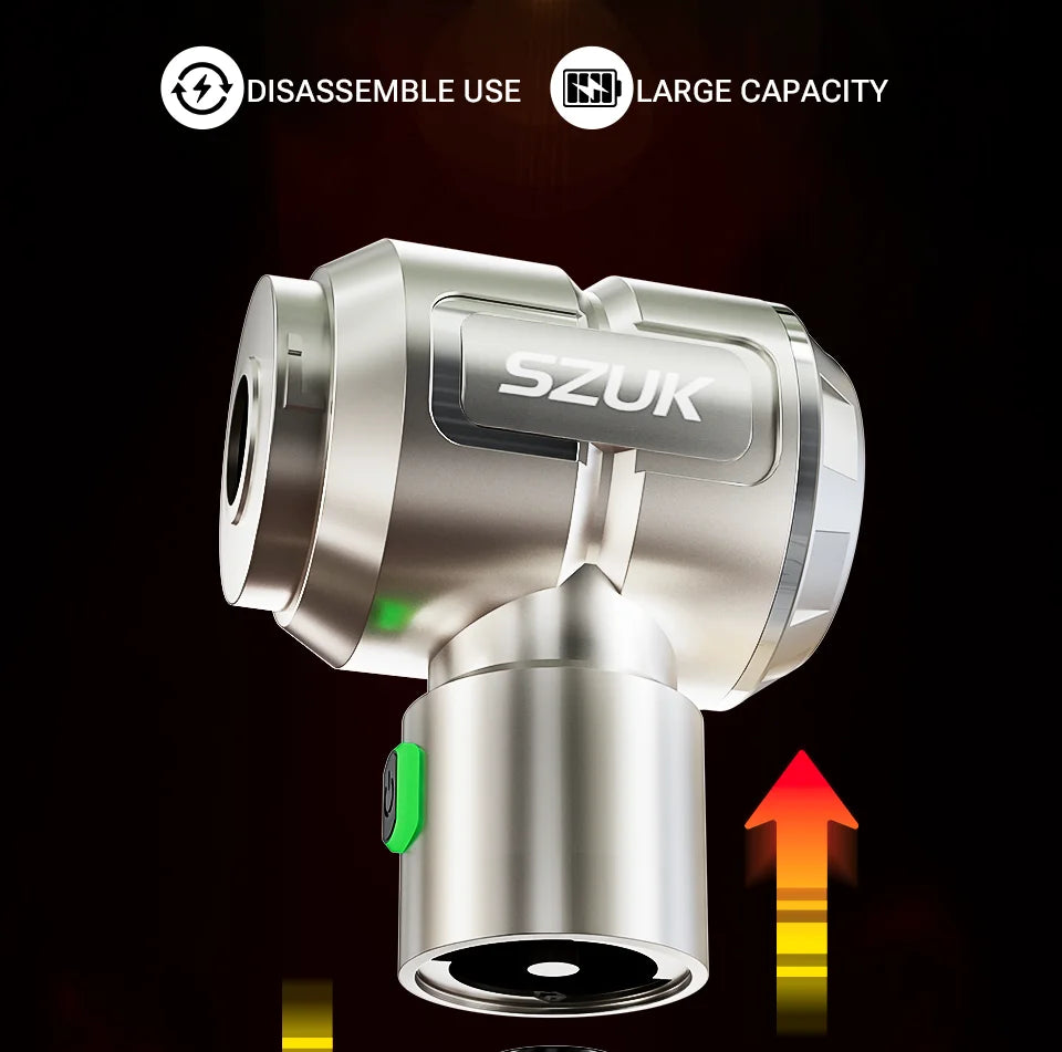 SZUK 2026 Aspiradora Inalámbrica Portátil, Mini Soplador, Nueva Aspiradora para Auto, Potente Máquina de Limpieza Manual con LED