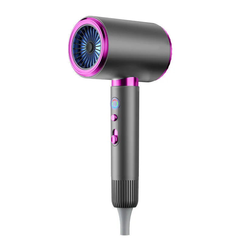 Secador de pelo de alta velocidad, venta directa del fabricante, 2400w, iones negativos de alta potencia, luz azul, cuidado del cabello, peluquería en casa, Drye