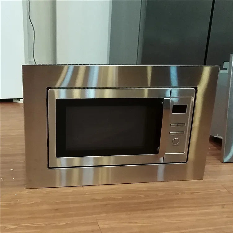 Horno microondas incorporado para el hogar, aspecto de acero inoxidable de 20L, 592mm de ancho