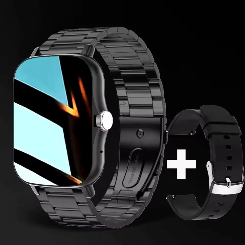 20226 Nuevo reloj inteligente de 1,83 pulgadas Notificaciones de llamadas Monitoreo del sueño Seguimiento de actividad Reloj inteligente Compatible con Android e iOS