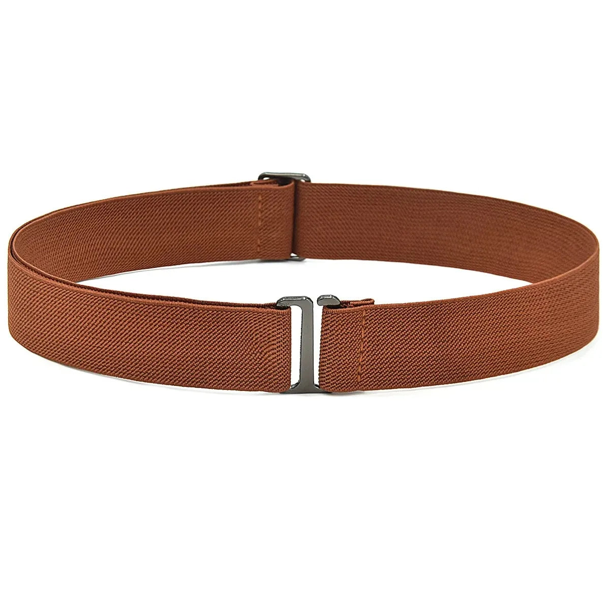 Cinturón Elástico Ajustable, Cinturón Invisible Sin Hebilla para Mujeres y Hombres, Pantalones Vaqueros, Vestidos, Sin Hebilla, Fácil de Usar
