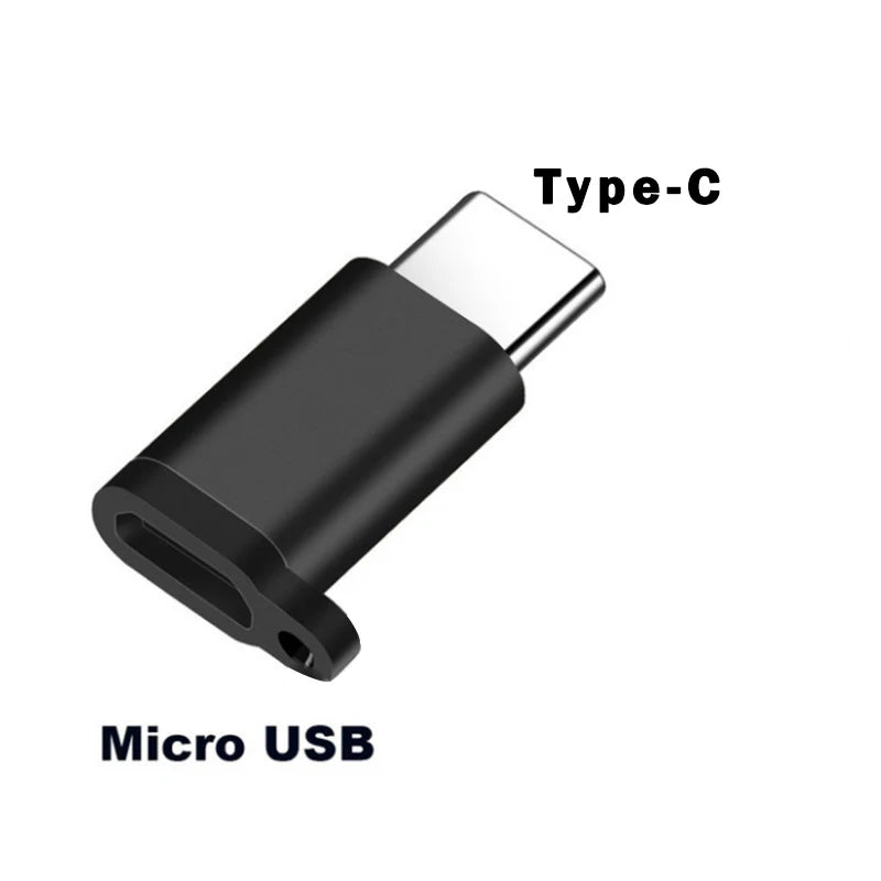 Convertidor de adaptador de Cable tipo C hembra a Micro USB macho para Xiaomi, Redmi, Huawei, Meizu, Samsung Galaxy S7, Microusb, teléfono Android