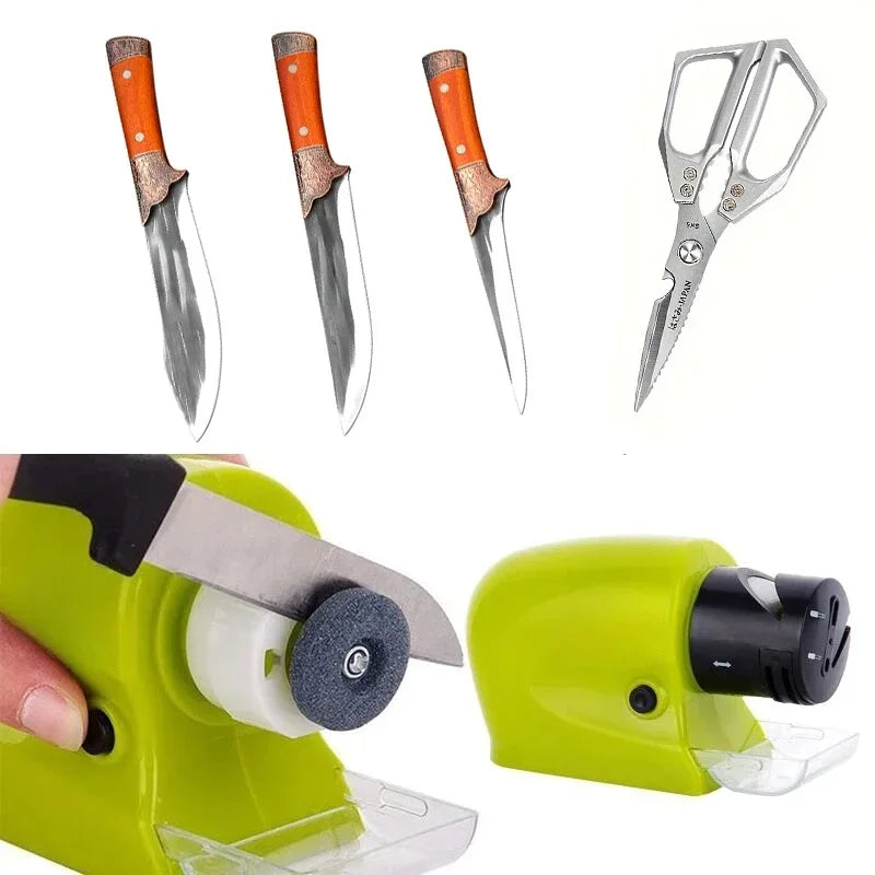 Afilador multifuncional de cocina, accesorios de cocina multiusos de mano, nuevo producto de afilado rápido