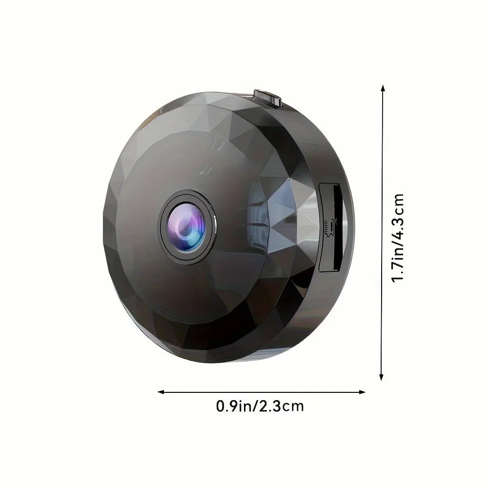Mini cámara WiFi HD de 1080P, Monitor de bebé, vigilancia de seguridad interior, videocámara de visión nocturna, cámara IP, grabadora de Audio y vídeo