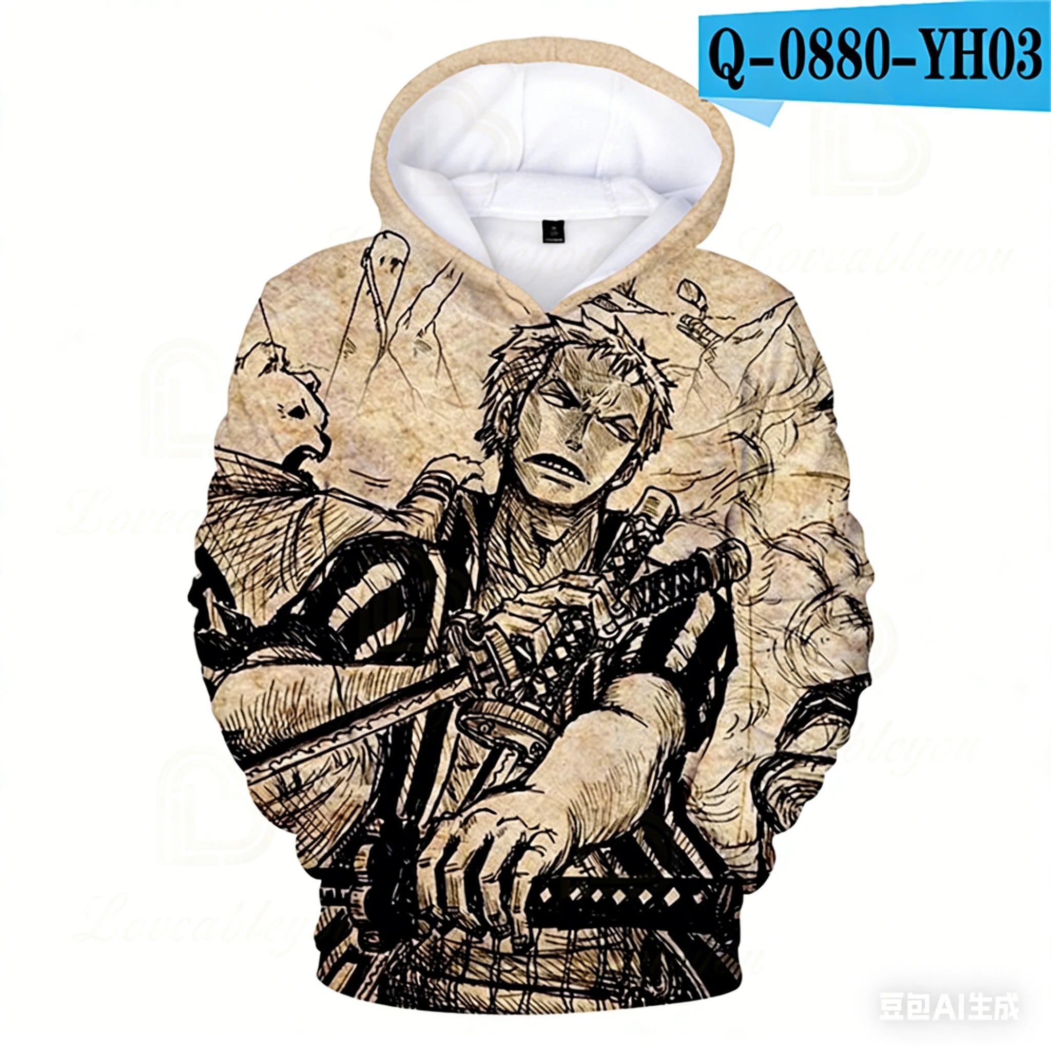 2025 Anime One Piece Monkey D. Luffy Sudaderas con capucha Sudadera Niños Adultos Manga larga Sudaderas con capucha con estampado 3D Sudadera para niños Jersey