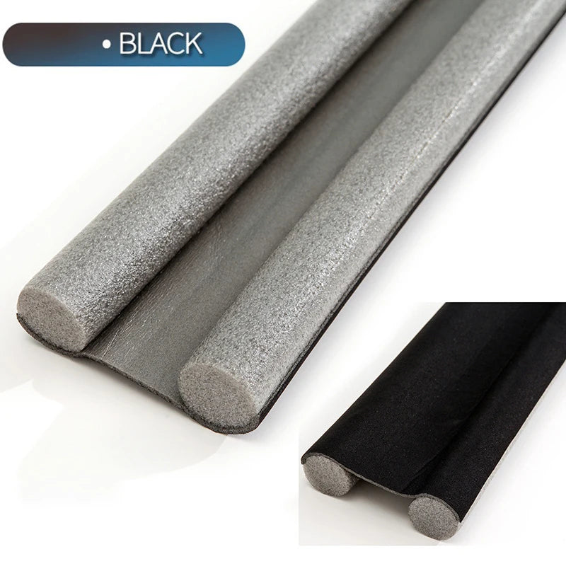 Tapón de tira de sellado inferior de puerta Flexible, protector de burlete para puerta, bloqueador de polvo y viento, tapón sellador, sello de puerta, superventas