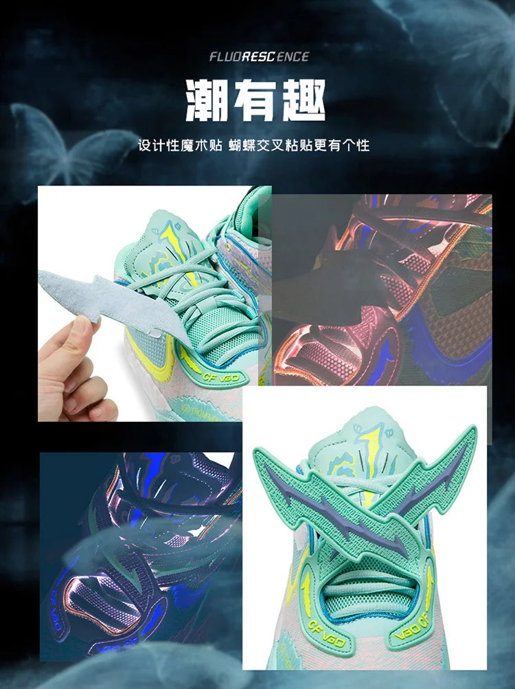 Zapatillas de baloncesto para hombre, transpirables, con amortiguación, antideslizantes, para correr, entrenamiento de gimnasia, zapatillas de baloncesto atléticas