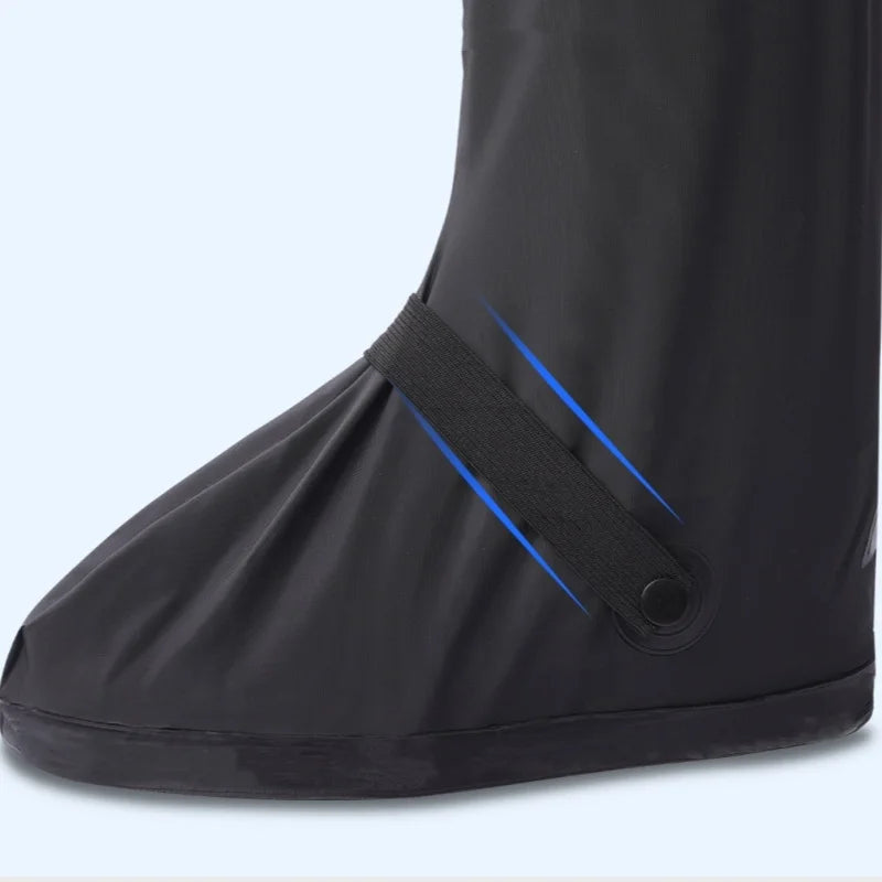 Cubierta impermeable para zapatos contra la lluvia, cubiertas antideslizantes reutilizables para botas de senderismo y ciclismo, protectores para zapatos, cubierta para botas de arena húmeda para lluvia y nieve