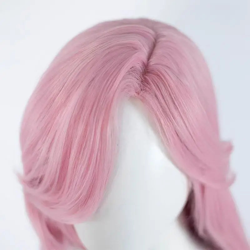 Peluca de Cosplay Pony Fluttershy Friends Anime Coser peluca rizada larga sintética peluca de fibra resistente al calor de alta calidad fiesta de Halloween