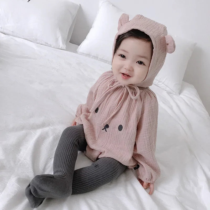 Body para bebé recién nacido con sombrero, ropa de algodón orgánico de manga larga para niña y niño, disfraces de fotografía, ropa para niña y niño