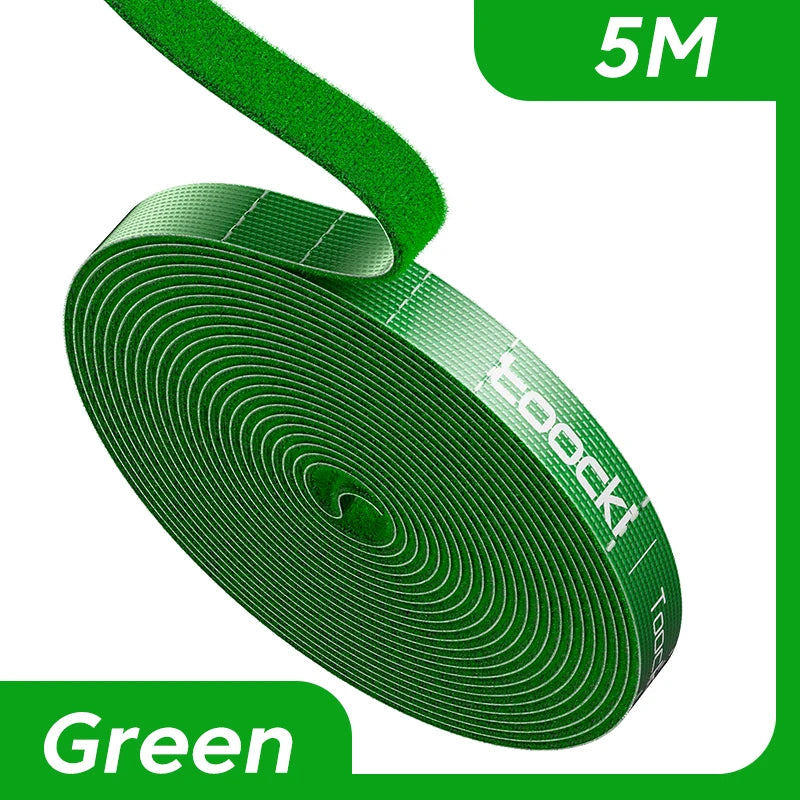Toocki-organizador de cables, gestión de cables, Organizador en forma de lágrima, bridas enrolladoras, accesorios para teléfono, organizador de cables y Cables