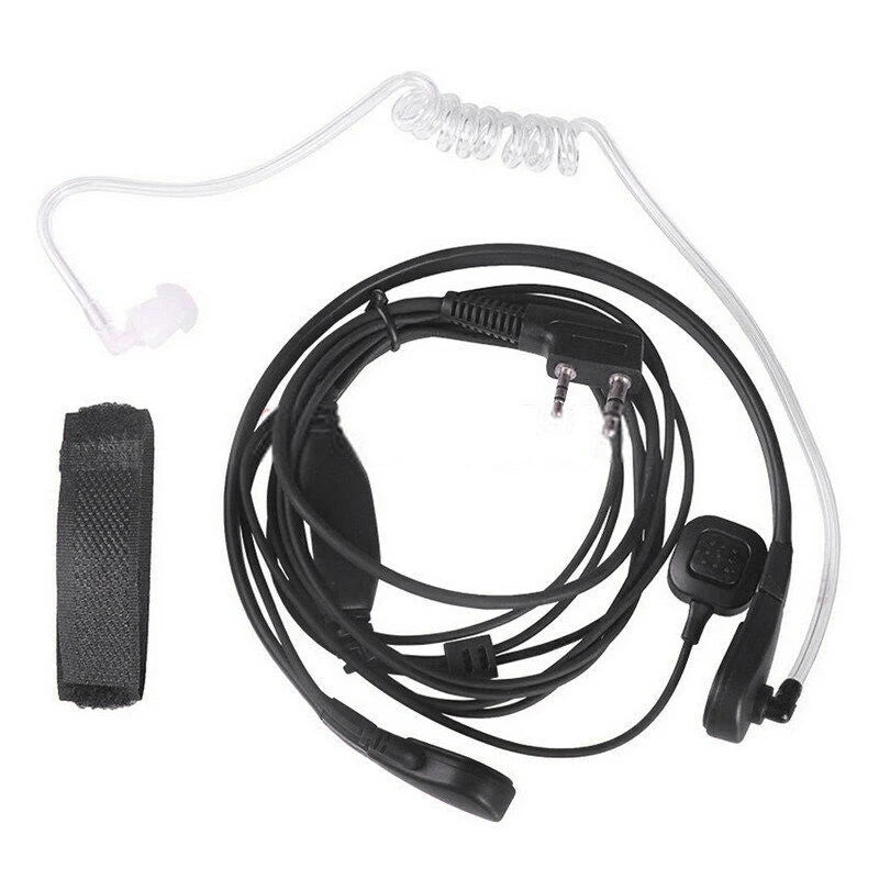 Walkie Talkie micrófono de alta resistencia U94 PTT cuello micrófono de garganta auricular Radio Nato auriculares tácticos para Baofeng Kenwood HYT TYT