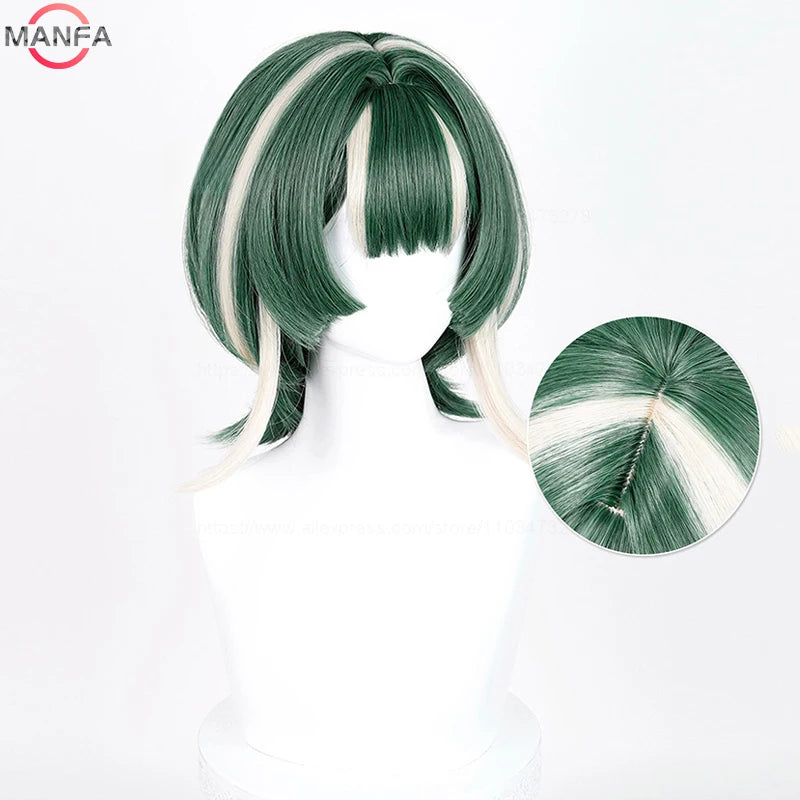 Peluca de cosplay de Gachiakuta Anime Rudo Zanka Riyo Reaper Guita Eishia Stilza Amo Empool, peluca corta, pelucas sintéticas resistentes al calor