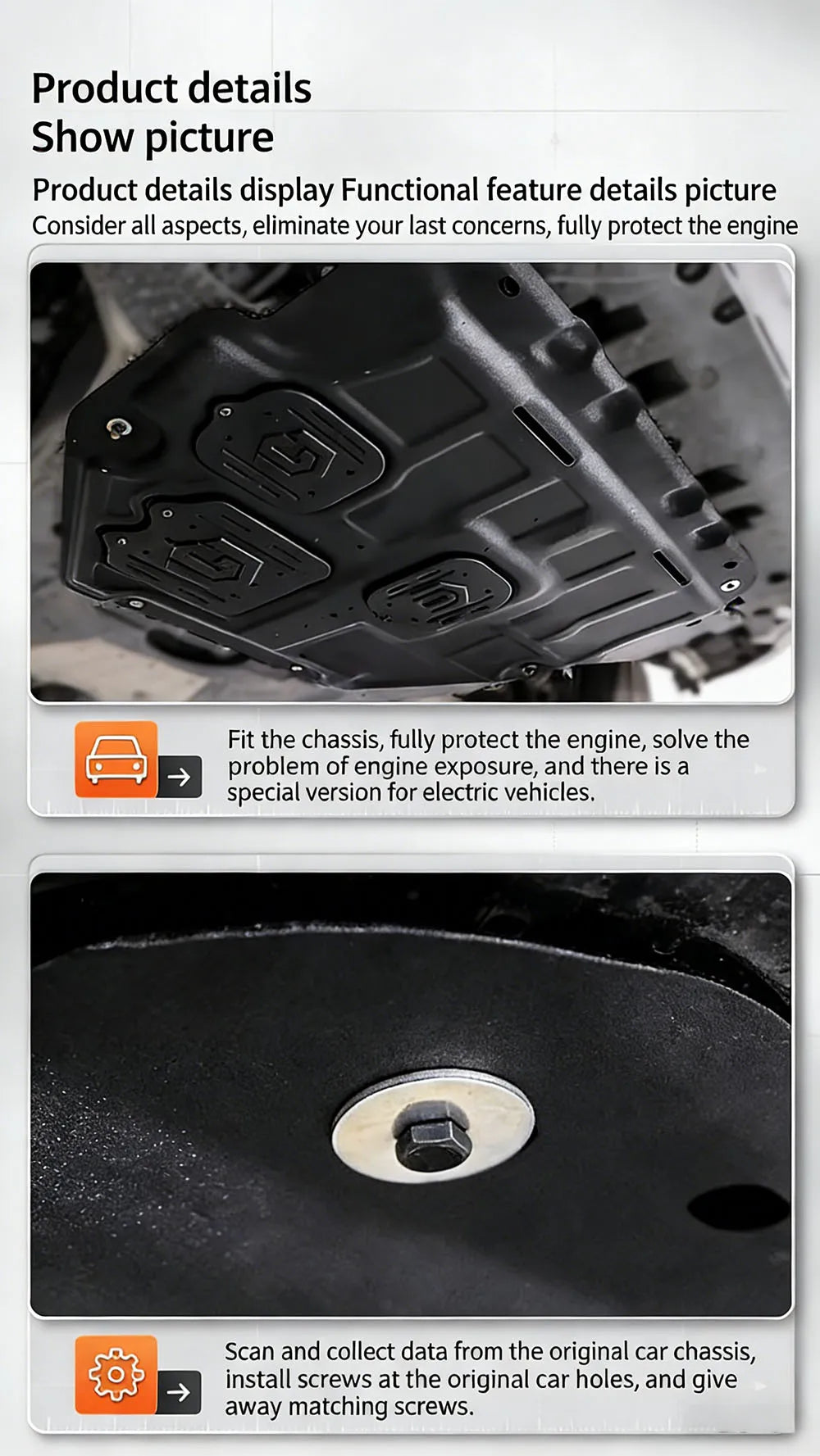 Protector de Motor Inferior Negro de Alta Calidad para Toyota Camry 2018-2024 2.0L 2.5L, Guardabarros, Placa Protectora Contra Salpicaduras