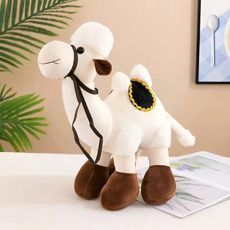 Juguete de Peluche de Camello de Simulación, Muñeco de Camello del Desierto, Almohada Creativa de Camello, Juguete para Niños, Regalo Kawayi