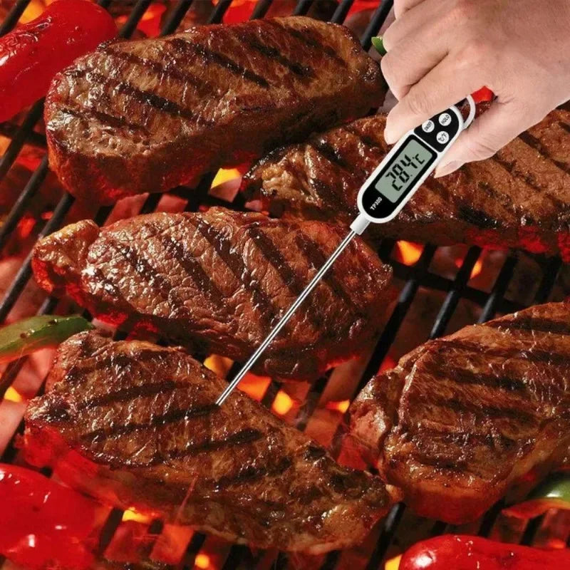 Termómetro de alimentos TP300, termómetro Digital de agua y aceite para cocina, sonda para cocinar carne, horno electrónico para barbacoa, herramientas de cocina