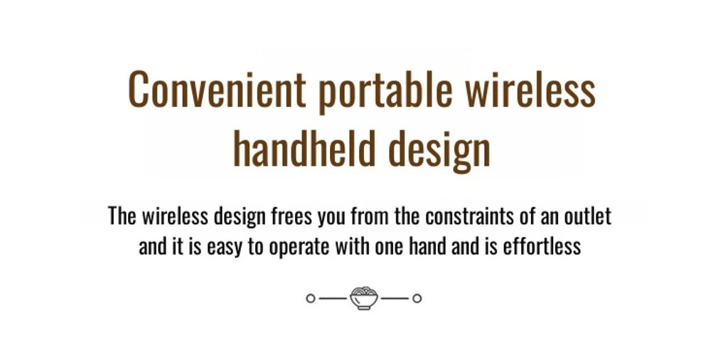 Fabricante de fideos inalámbrico eléctrico, prensa de fideos portátil de mano, electrodomésticos, cocina al aire libre, desayuno en casa, fabricante inteligente