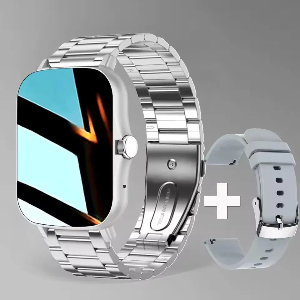 20226 Nuevo reloj inteligente de 1,83 pulgadas Notificaciones de llamadas Monitoreo del sueño Seguimiento de actividad Reloj inteligente Compatible con Android e iOS