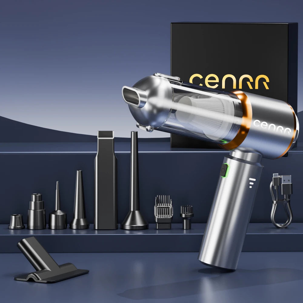 CENRR NUEVO Aspirador de Coche Mini Potente 998000 Aspiradora portátil PA para soplador de mano, limpiador de coche, electrodoméstico
