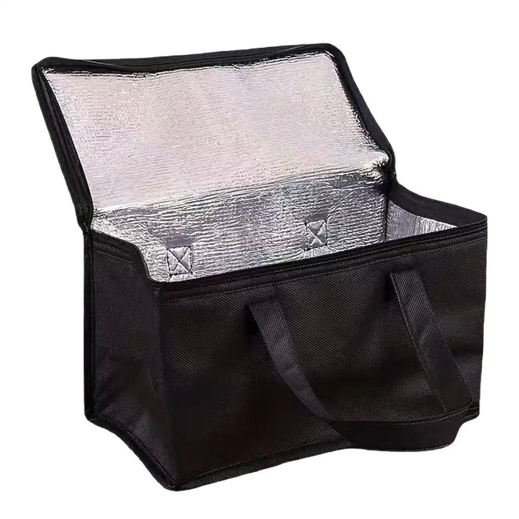 Bolsa Térmica Portátil Aislada de Aluminio Plegable para Mantener Alimentos y Bebidas Fríos para Camping, Picnic, Playa, Viajes y Actividades al Aire Libre
