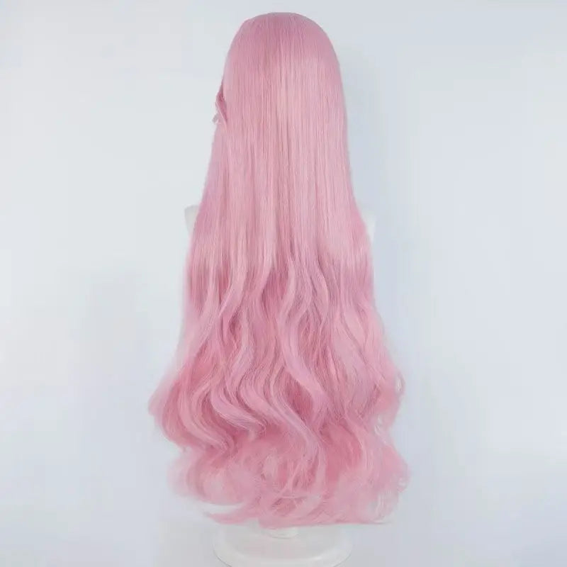 Peluca de Cosplay Pony Fluttershy Friends Anime Coser peluca rizada larga sintética peluca de fibra resistente al calor de alta calidad fiesta de Halloween
