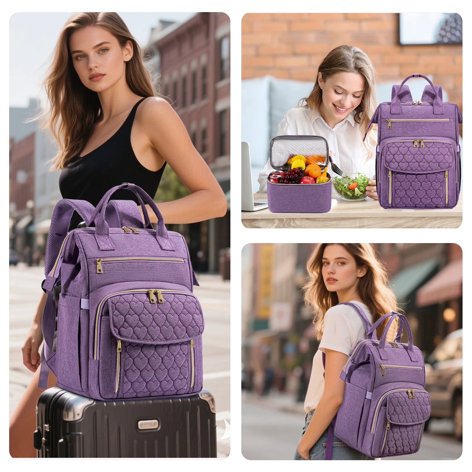 Mochila para el almuerzo, bolsa de Picnic con aislamiento, bolsa de viaje multifuncional, gran capacidad, Picnic al aire libre, Camping, mochila impermeable