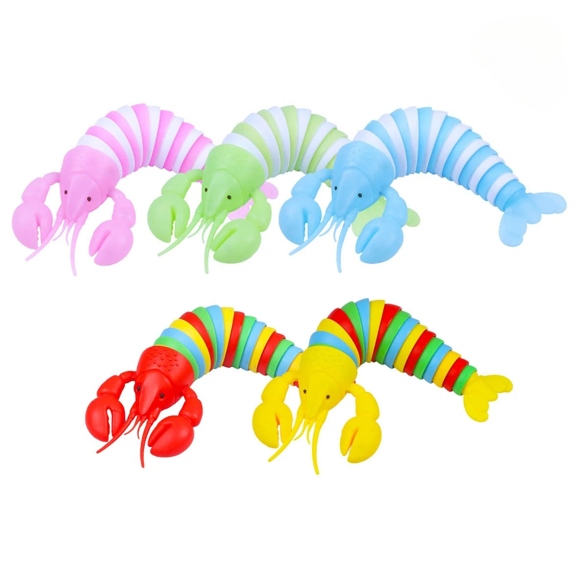 Juguete antiestrés 3D Slug, caracol colorido, giro creativo, alivio de todas las edades, juguetes sensoriales antiansiedad para niños