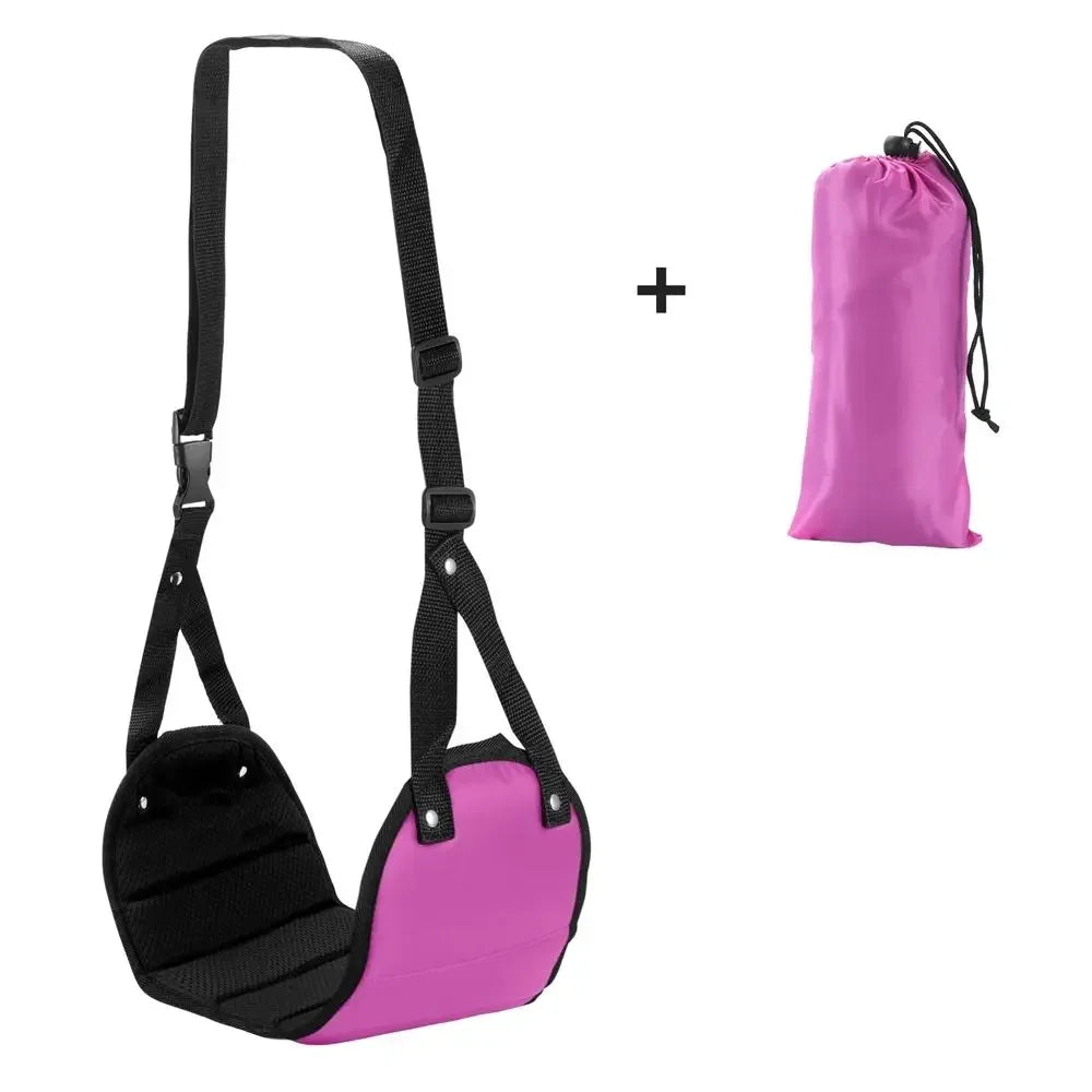 Cómoda hamaca con reposapiés de avión de viaje hecha con espuma viscoelástica de primera calidad, muebles de Patio, silla colgante, columpio para acampar