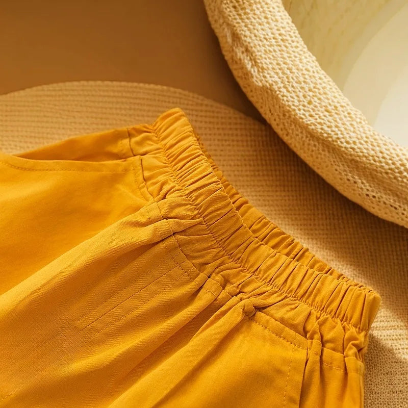 Conjunto de Chaleco sin Mangas para Bebé, Nueva Llegada de Verano