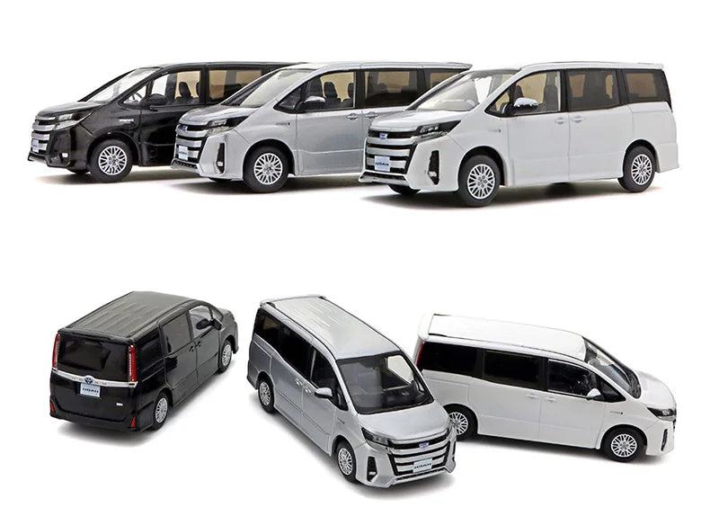 Modelo de Auto Edición Concesionario, Toyota Noah Business MPV Escala 1:30, Defecto en la Pintura, Modelo Fundido a Presión para Colecciones, Exhibición y Regalo para Amigos
