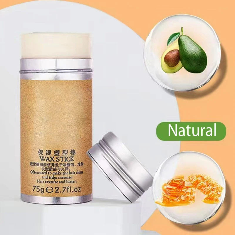 Mousse para el cabello con Control del Frizz, estilos ondulados, trenzas de Mousse, espuma hidratante de 100Ml, ratón para peinar el cabello con barra de cera para el cabello para trenzas