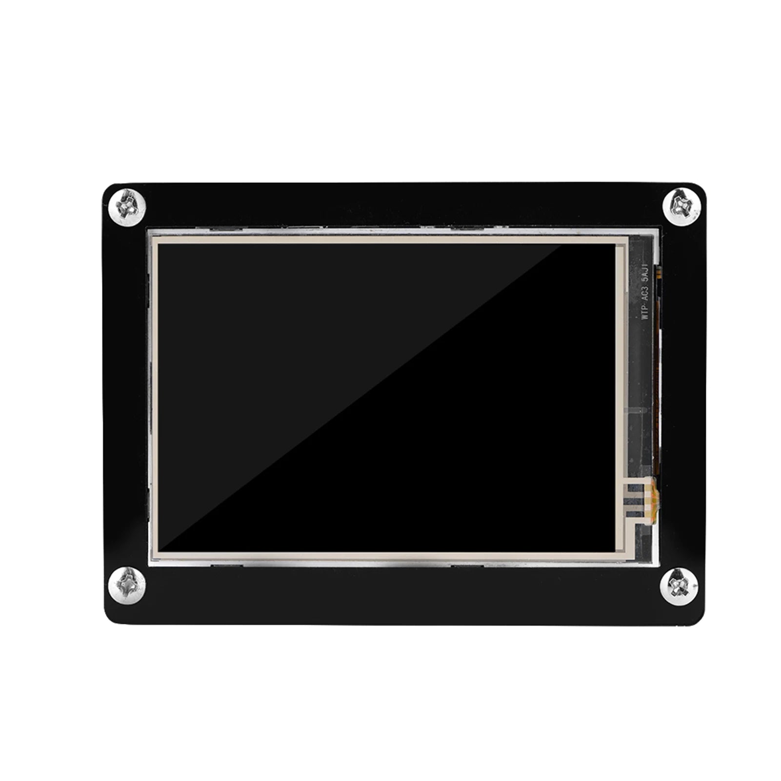 Pantalla LCD con interfaz Multimedia HD de 1080P, 60fps, 3,5 pulgadas, para caja acrílica negra RPi, pantalla LCD de 3,5 pulgadas