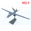 Escala 1:72, MQ-9 de los Estados Unidos, ataque de reconocimiento, modelo de avión UAV, simulación, producto terminado, decoración, exhibición de colección