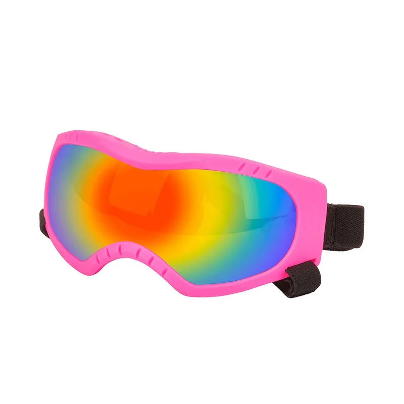 LETVIA Gafas para perros Gafas de sol con protección UV para mascotas para perros medianos Gafas específicas para mascotas al aire libre A prueba de viento A prueba de arena para senderismo
