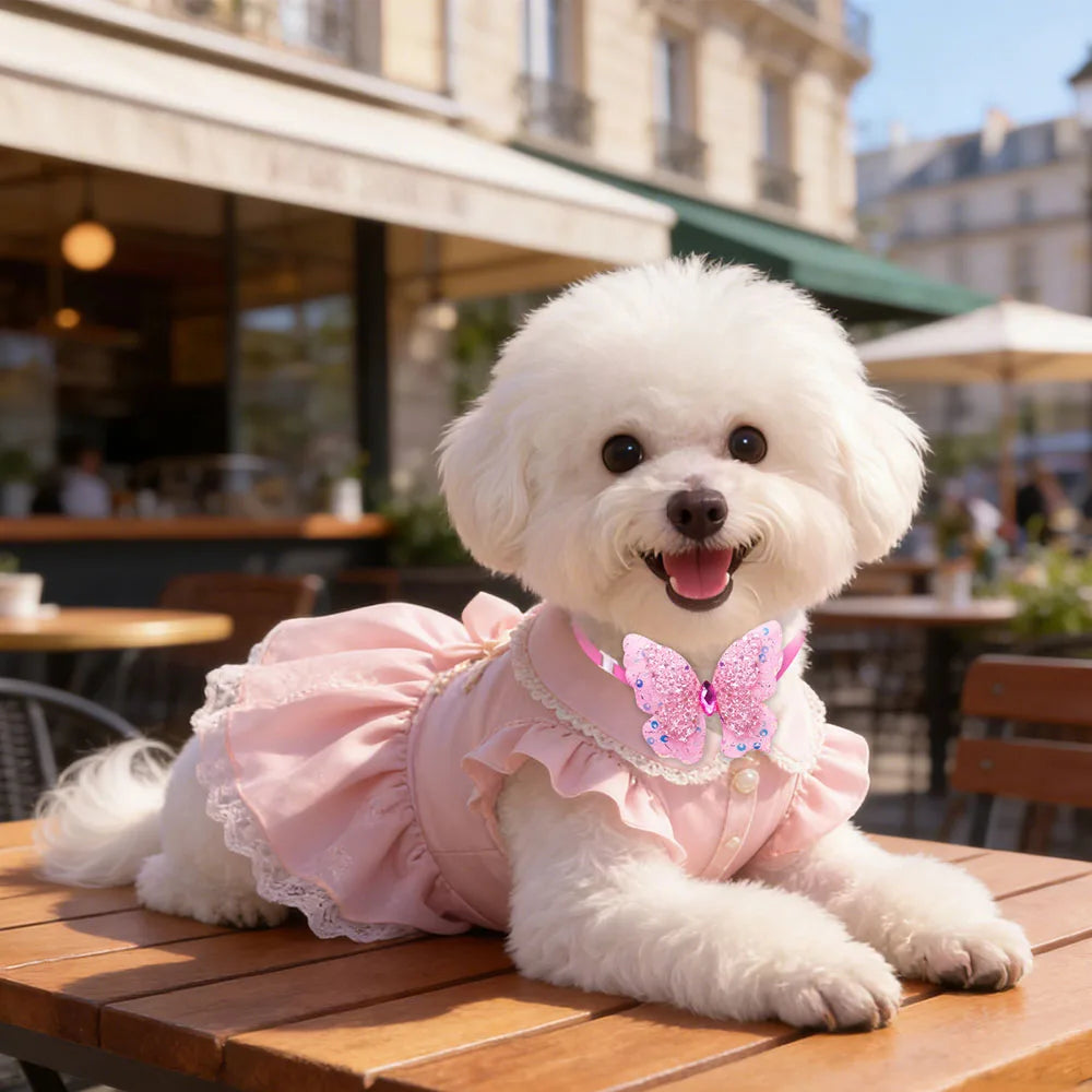 50 Lazos para Perros, Ajustables, para Primavera/Verano, Collares para Perros, Lazos de Mariposa, Lazos Pequeños para Cachorros, Accesorios de Moda para Mascotas