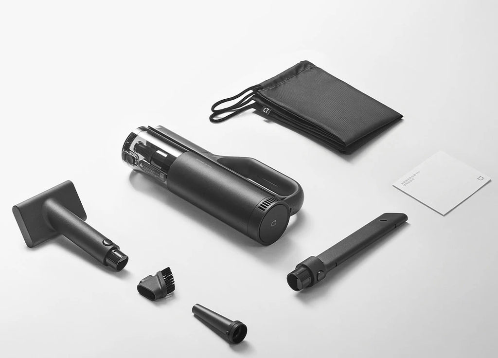 Aspiradora para coche MIJIA, succión de 21 kPa, carga rápida tipo C, recipiente para polvo de 150 ml, para aspiradoras inalámbricas domésticas, batería de 2400 mAh