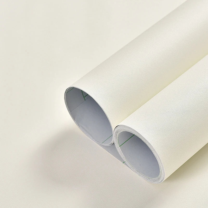 WOKHOME-papel tapiz autoadhesivo de vinilo de Color sólido, papel de Contacto impermeable, pegatina de pared, película, papeles de pared en rollos, decoración del hogar