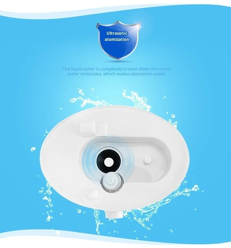 Humidificador de dormitorio para el hogar, difusor hidratante atomizador de gran volumen de niebla con doble pulverización, Mini purificador de aire aromático ultrasónico