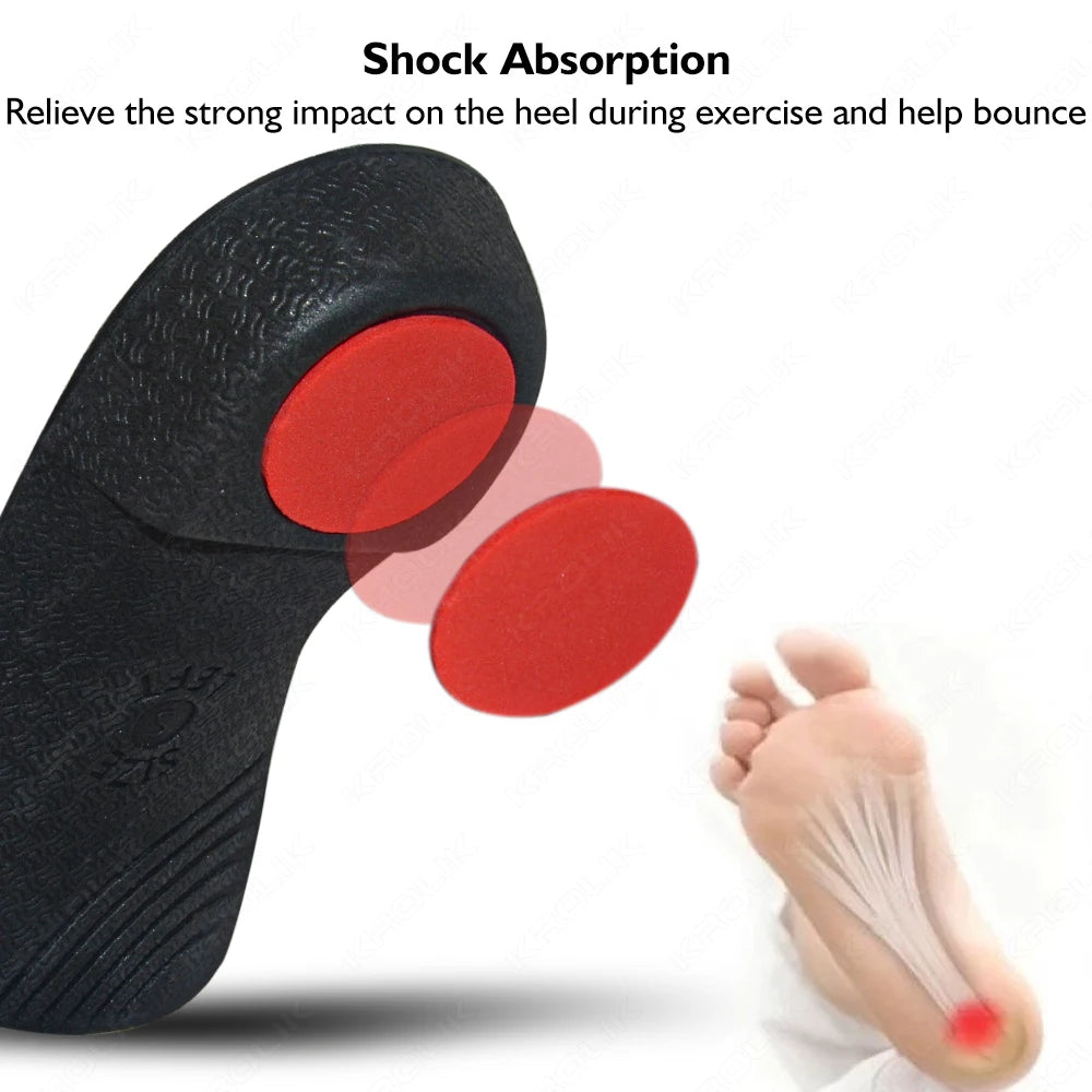 Plantillas de soporte para arco del pie plano severo para zapatos, insertos ortopédicos para hombres y mujeres, suelas para zapatos ortopédicos, dolor en el talón, fascitis Plantar
