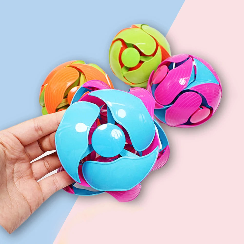 Bola mágica que cambia de Color para lanzar a mano creativa para niños, pelota mágica para aliviar el estrés, novedad, regalo de cumpleaños, juguetes rompecabezas de interés