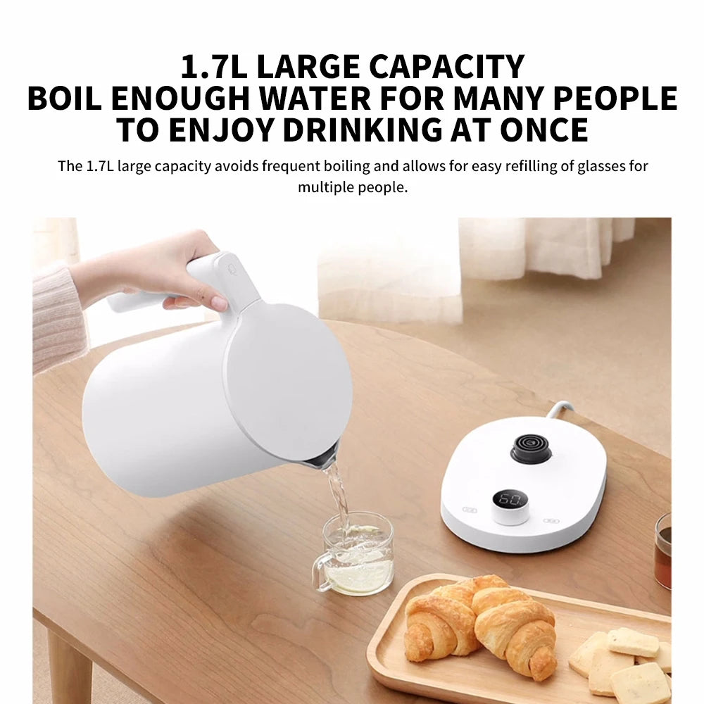 Hervidor Inteligente MIJIA 2 Pro, Hervidores Eléctricos, Electrodomésticos de Cocina, Pantalla LED, Temperatura Constante Inteligente 24H, Aplicación MIJIA CN
