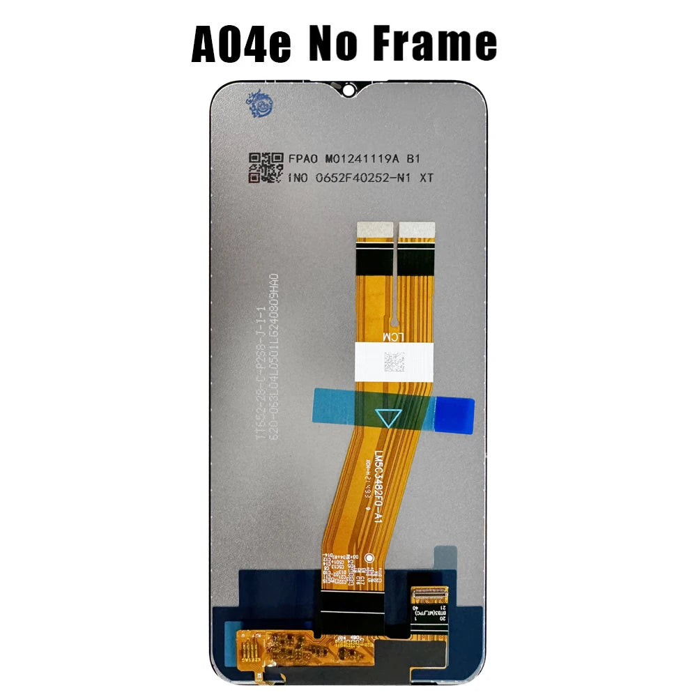 Pantalla LCD probada para Samsung A04s A04 A04E Pantalla LCD Pantalla táctil digitalizadora para SM A047 A045 A042 Reemplazo LCD