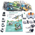 280 Uds piezas WeDo 2,0 RC juego de núcleos de robótica con seis sensores compatibles lego 45300 estudiante DIY juguete educativo de ladrillo