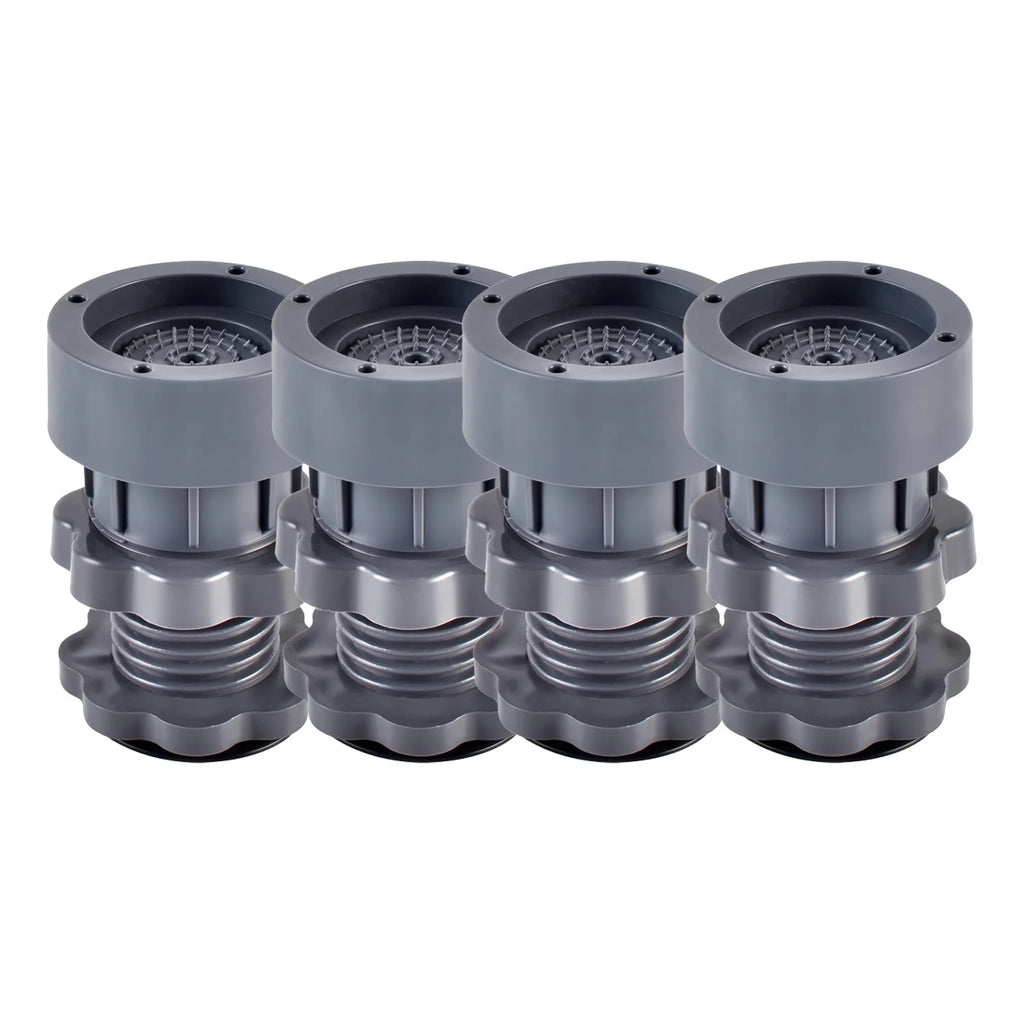 Base Antivibración para Lavadora, Almohadillas Antideslizantes y Amortiguadoras, Soporte Universal Elevador para Lavadora, Refrigerador, Reducción de Ruido y Humedad