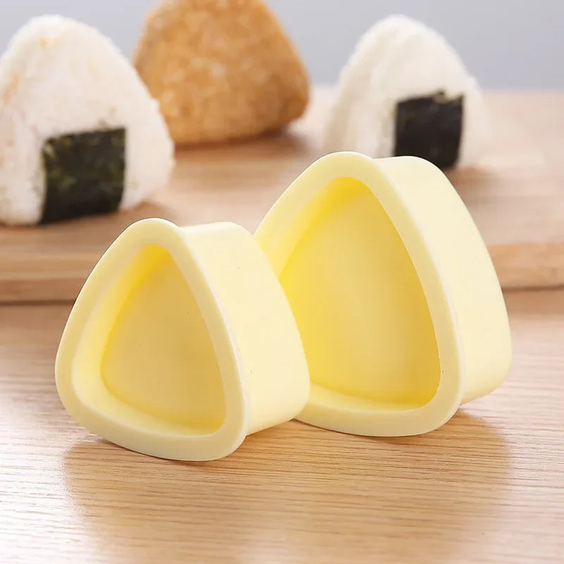 Onigiri molde hogar cocina utensilios de comida para cocina 1-2 uds Kit prensa de Sushi conveniente Japón DIY accesorios Bento bolas de arroz nuevo