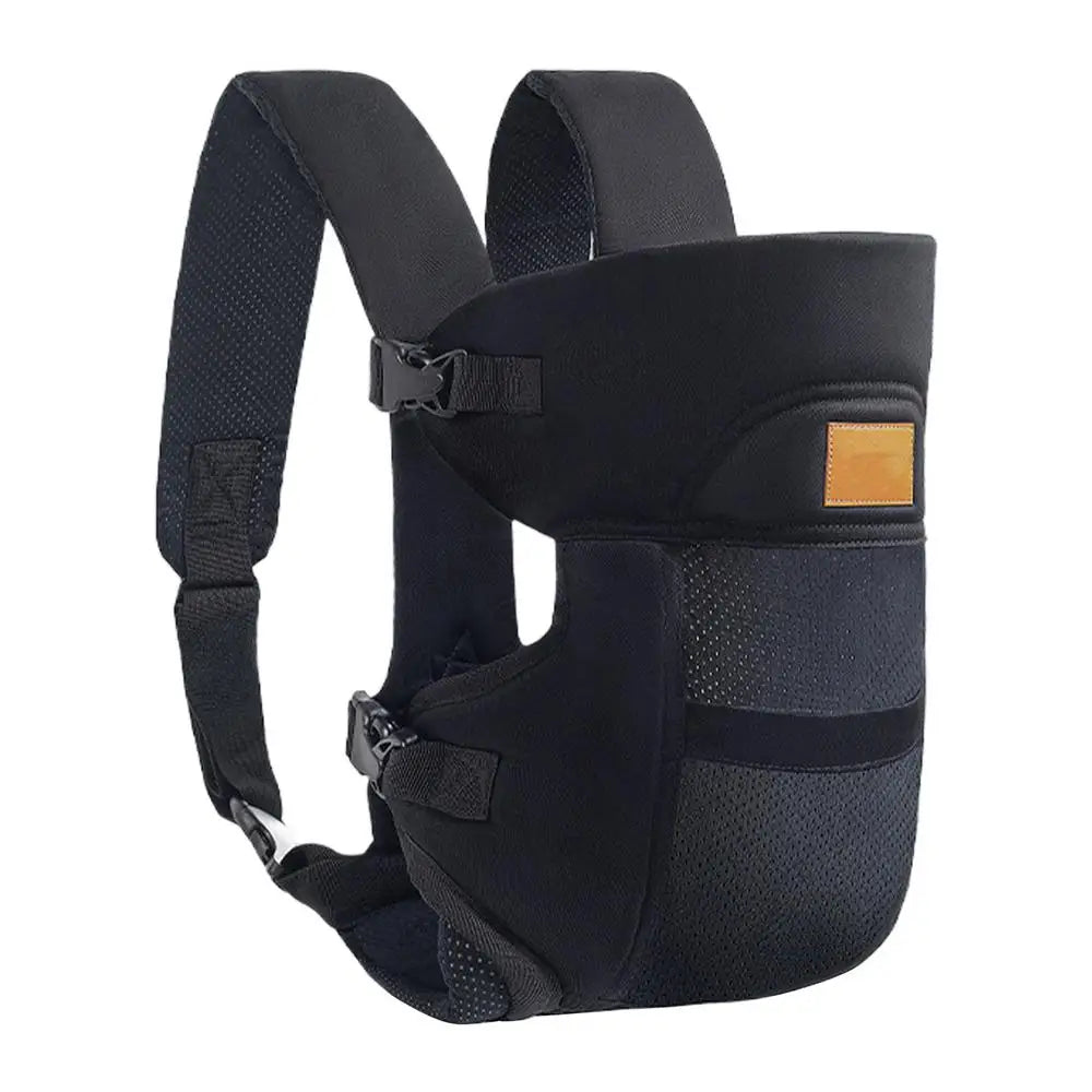 Soporte para bebé, portabebés ligero, ergonómico, transpirable, bolsa con eslinga Horizontal, soporte para la cabeza ajustable para paseos en la naturaleza